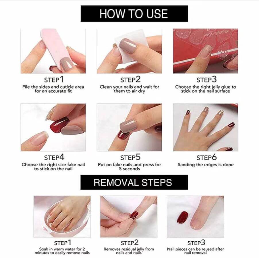 3D Flowers nails XL long -- handmade customize acrylic press on nails--Missunail