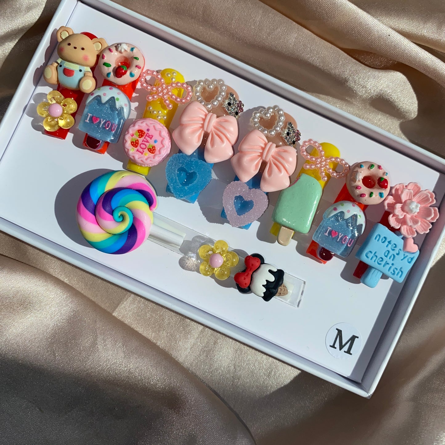 lollipop nails -- handmade customize acrylic press on nails--Missunails